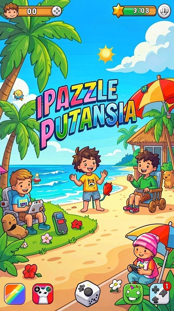 hujantoto - Screenshot kebersamaan saat bermain dengan teman-teman.
