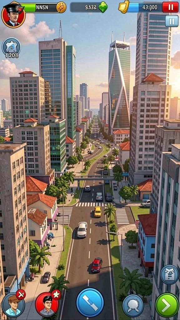 nagawin - Tangkapan layar menampilkan karakter utama dalam petualangan.