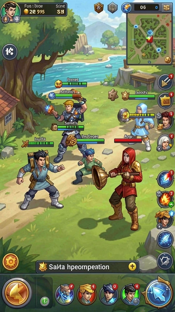 vt789 - Karakter-karakter unik yang dapat dimainkan dalam game.